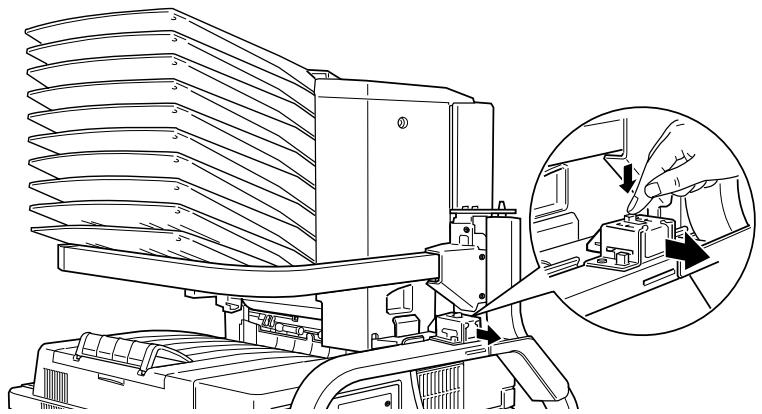EPSON EPL-N4000+ - Déverrouillage de la sortie multibac - 2