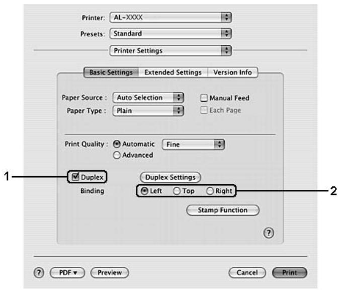 EPSON ACULASER M2000 - Pour les utilisateurs de mac OS x - 1