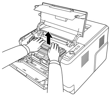 EPSON ACULASER M2000 - Nettoyage à l'intérieur de l'imprimante - 2