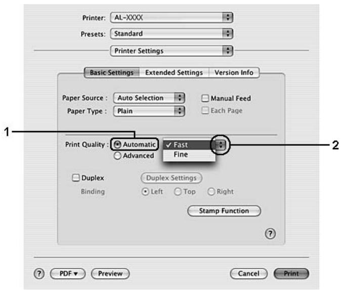 EPSON ACULASER M2000 - Pour les utilisateurs de mac OS x - 1