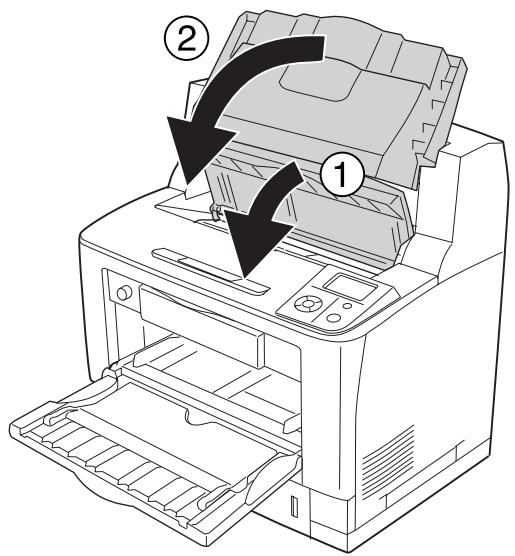 EPSON ACULASER M8000N - Fermez le capot A. - 2