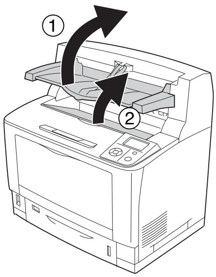 EPSON ACULASER M8000N - Ouvrez le capot B. - 7