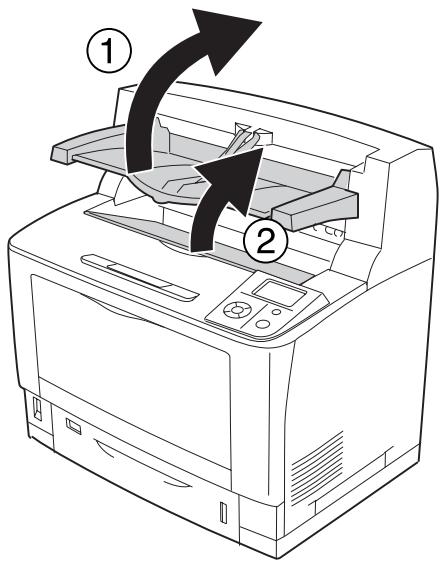 EPSON ACULASER M8000N - Bourrage papier A (capot A) - 2