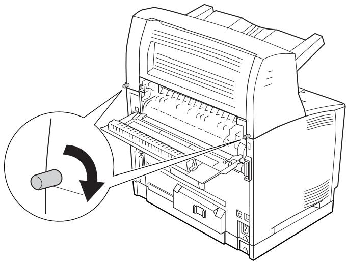 EPSON ACULASER M8000N - Installation de l'empileur - 5