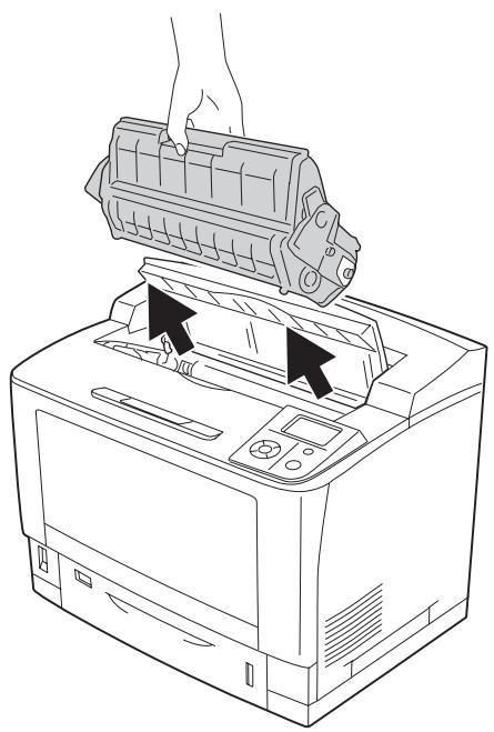EPSON ACULASER M8000N - Ouvrez le capot B. - 8