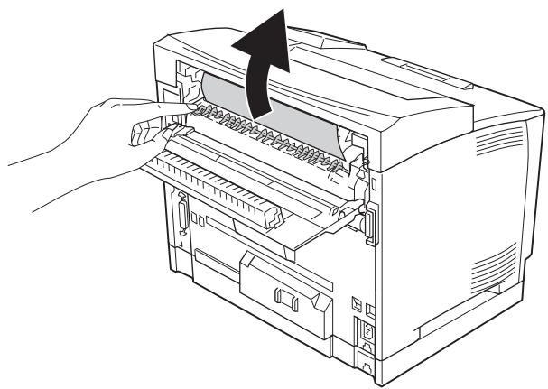 EPSON ACULASER M8000N - Ouvrez le capot B. - 4