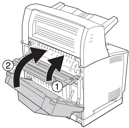 EPSON ACULASER M8000N - Installation de l'empileur - 6