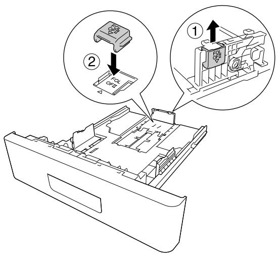 EPSON ACULASER M2400 - Unité papier inférieure - 4