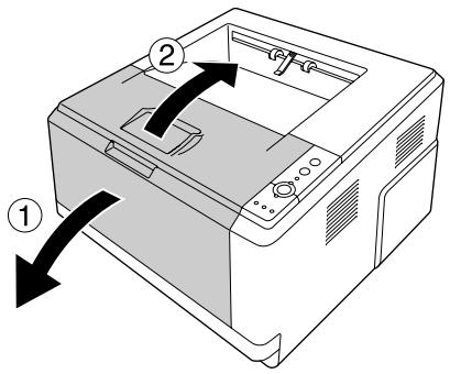 EPSON ACULASER M2400 - Bourrage papier à l'intérieur de l'imprimante - 1