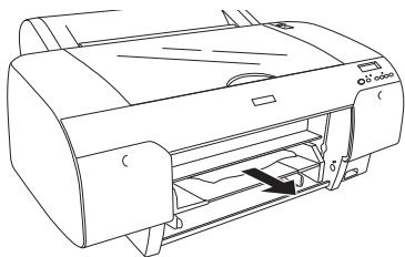 EPSON STYLUS PRO 4450, STYLUS PRO 4880 - En cas de bourrage papier au niveau de la fente d'alimentation manuelle avant - 3