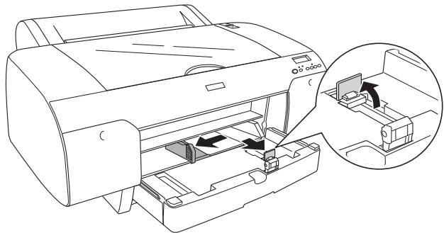 EPSON STYLUS PRO 4450, STYLUS PRO 4880 - Chargement de papier plus petit que le format A3 dans le magasin papier - 2