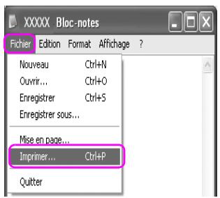 EPSON STYLUS PRO 4450, STYLUS PRO 4880 - À partir d'applications Windows - 1