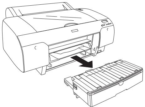 EPSON STYLUS PRO 4450, STYLUS PRO 4880 - En cas de bourrage papier au niveau de la fente d'alimentation manuelle avant - 2
