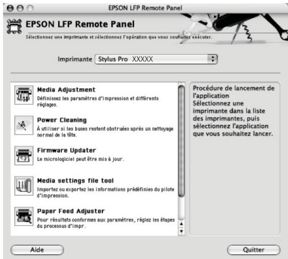 EPSON STYLUS PRO 4450, STYLUS PRO 4880 - EPSON LFP Remote Panel - 1