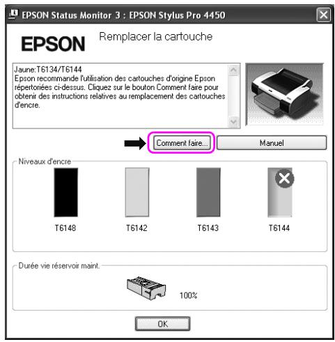 EPSON STYLUS PRO 4450, STYLUS PRO 4880 - En cas de problème lors de l'impression - 1