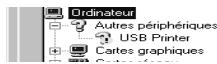 EPSON STYLUS COLOR 880 - Assurez-vous que le pilote de périphérique EPSON USB apparaît dans le menu Gestionnaire de périphériques (Windows 98 uniquement) - 2