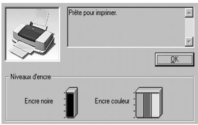 EPSON STYLUS COLOR 880 - Ouverture de l'utilitaire EPSON Status Monitor 3 - 1