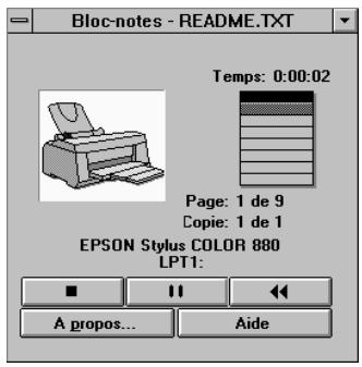 EPSON STYLUS COLOR 880 - Sous Windows 3.1 - 1