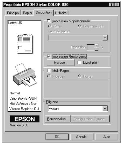 EPSON STYLUS COLOR 880 - Remarque : - 1