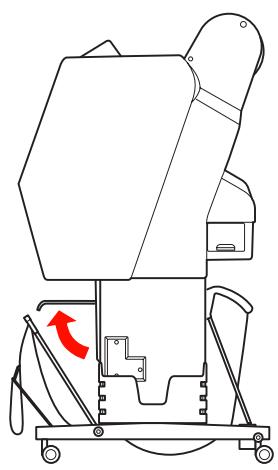 EPSON PRO 7890 - Rangement du hamac de réception - 4