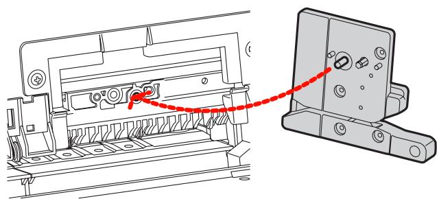 EPSON PRO 7890 - Sortez le nouveau cutter de son emballage et inserez-le dans l'imprimante (voir schéma). - 1