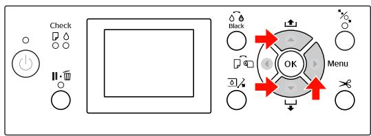 EPSON PRO 7890 - Nettoyage de la tête d'impression à partir du panneau de contrôle de l'imprimante - 2