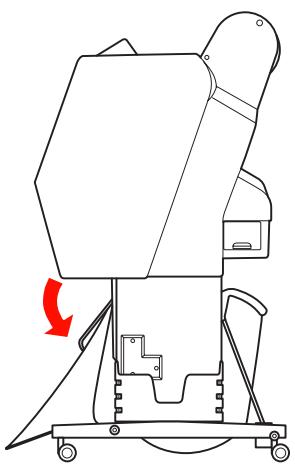 EPSON PRO 7890 - Lorsque vous introduisez le papier par l'avant - 7