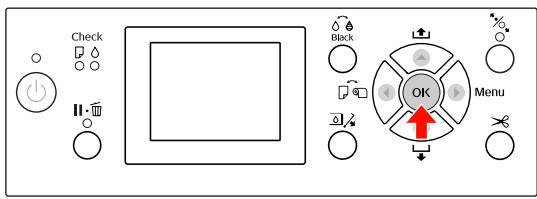 EPSON PRO 7890 - Appuyez sur la touche OK. - 1