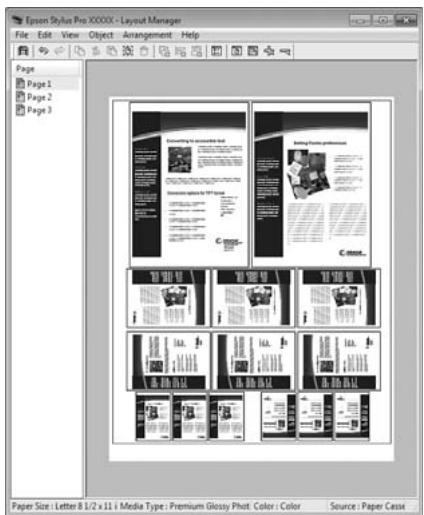 EPSON PRO 7890 - Layout Manager (Gestionnaire de disposition) (Windows uniquement) - 4