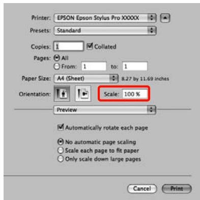 EPSON PRO 7890 - Configuration des paramètres sous Mac OS X - 4
