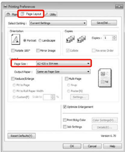 EPSON PRO 9708 - Configuration des paramètres dans Windows - 1