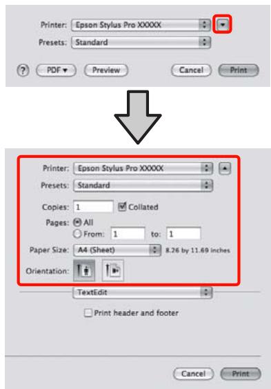 EPSON PRO 9708 - Procedures d'impression (Mac OS X) - 2