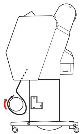 EPSON PRO 9708 - Utilisation de l'enrouleur automatique (pour I'Epson Stylus Pro 9890/9908) - 2