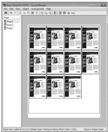 EPSON PRO 9708 - Layout Manager (Gestionnaire de disposition) (Windows uniquement) - 8