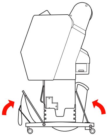 EPSON PRO 9708 - En presence de papier au format A1 ou inférieur : - 1