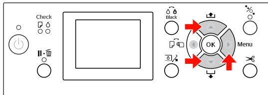 EPSON PRO 9708 - Nettoyage de la tête d'impression à partir du panneau de contrôle de l'imprimante - 2