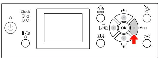 EPSON PRO 9708 - Vérification des buses de la tête d'impression à partir du panneau de contrôle de l'imprimante - 1