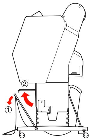 EPSON PRO 9708 - Lorsque you introduisez le papier par I'avant - 5