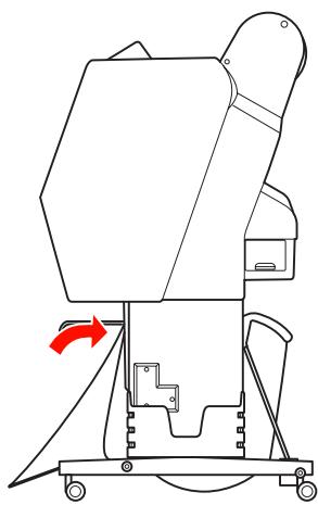 EPSON PRO 9890 - Lorsque vous introduisez le papier par l'avant - 4