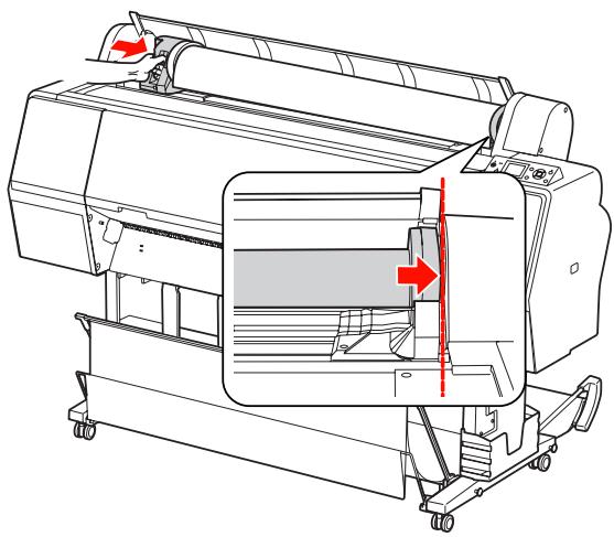 EPSON PRO 9890 - Pour déverrouiller le support de l'adaptateur, appuyez fermement dessus. Déplacez-le ensuite vers la gauche à l'aide de la poignée. - 10