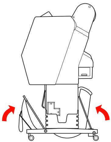 EPSON PRO 9890 - En présence de papier au format A1 ou inférieur : - 1