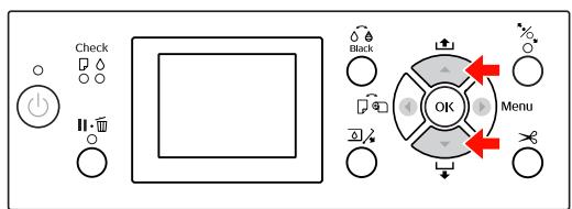 Check Black OK Menu