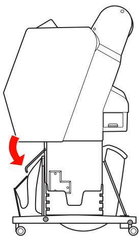 EPSON PRO 9890 - Rangement du hamac de réception - 3