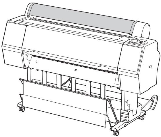 EPSON PRO 9890 - Chargement de feuilles simples inférieures au format A3 - 3