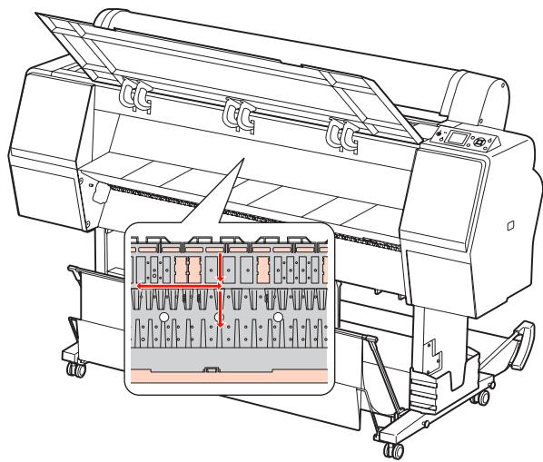 EPSON PRO 9890 - Nettoyage de l'intérieur - 1