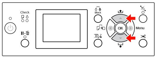 Check Black OK Menu