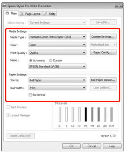 EPSON PRO 9890 - Configuration des procédures pour l'impression - 3