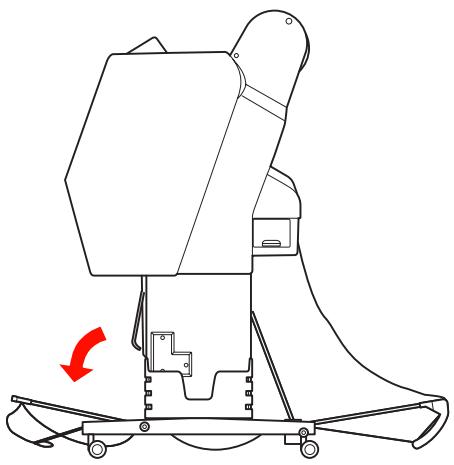 EPSON PRO 9890 - En présence de papier au format A1 ou supérieur : - 2