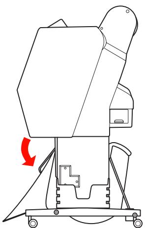 EPSON PRO 9890 - Lorsque vous introduisez le papier par l'avant - 5