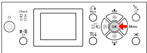 Check Black OK Menu